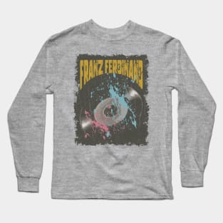 Franz Ferdinand Vintage Vynil Long Sleeve T-Shirt